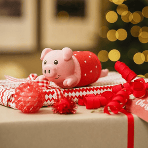 Pig In Blanket PlayPal - Latex Dog Toy - PET TOYS BOOKS - Beattys of Loughrea