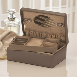 Tamara Mink Jewellery Box – Bonded Leather - JEWELLERY HOLDER - Beattys of Loughrea