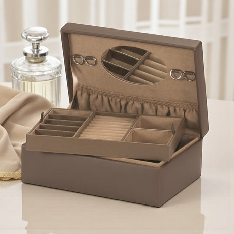 Tamara Mink Jewellery Box – Bonded Leather - JEWELLERY HOLDER - Beattys of Loughrea