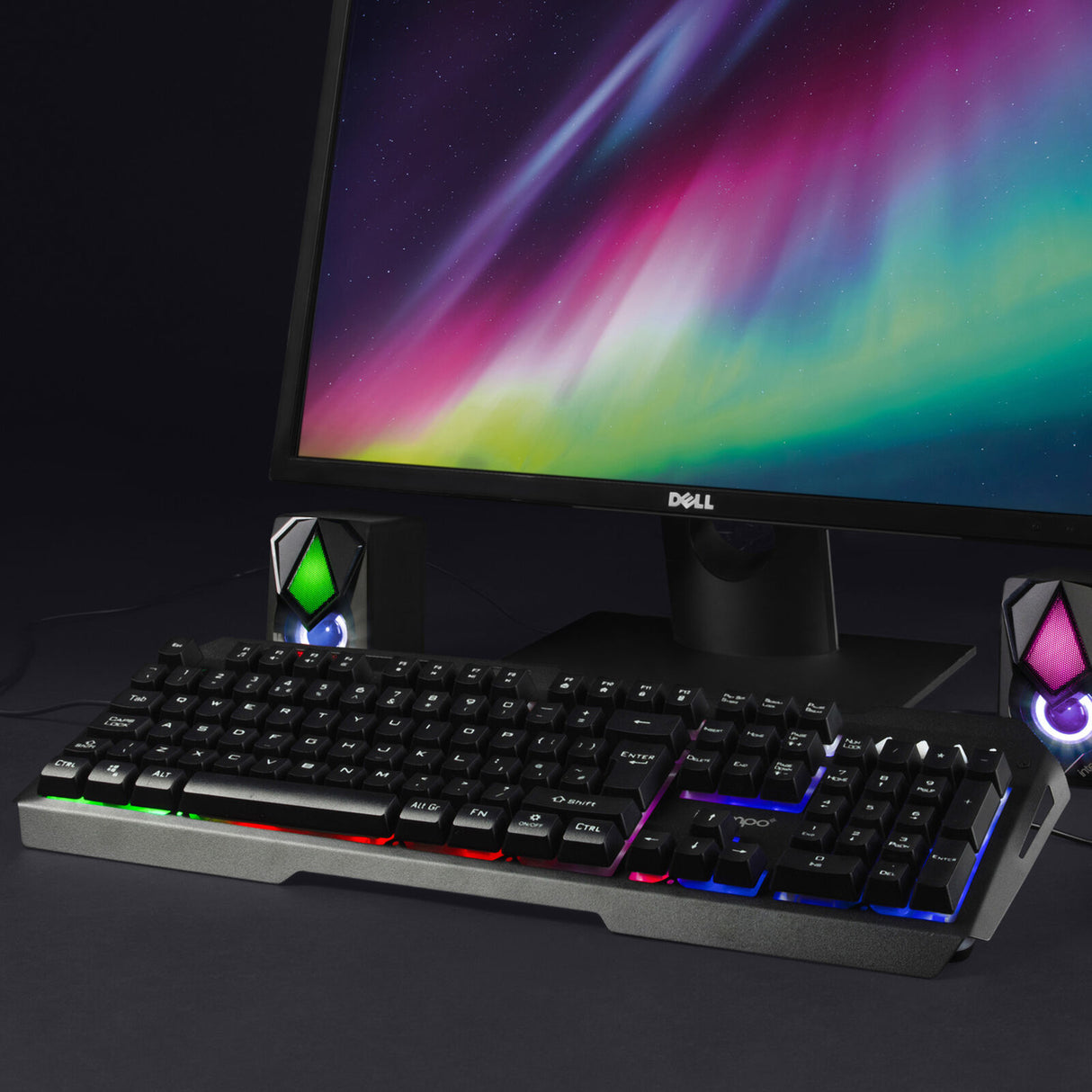 Intempo LED Gaming Keyboard and 6D Optical Mouse Set - KEYBOARDS - Beattys of Loughrea