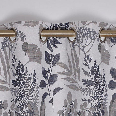 Duchess Navy Eyelet Curtains – 90" × 90" (229 × 229 cm)