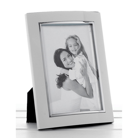 White Anodised Photo Frame 5x7 - PHOTO FRAMES - PLATED, GILT, STONE - Beattys of Loughrea
