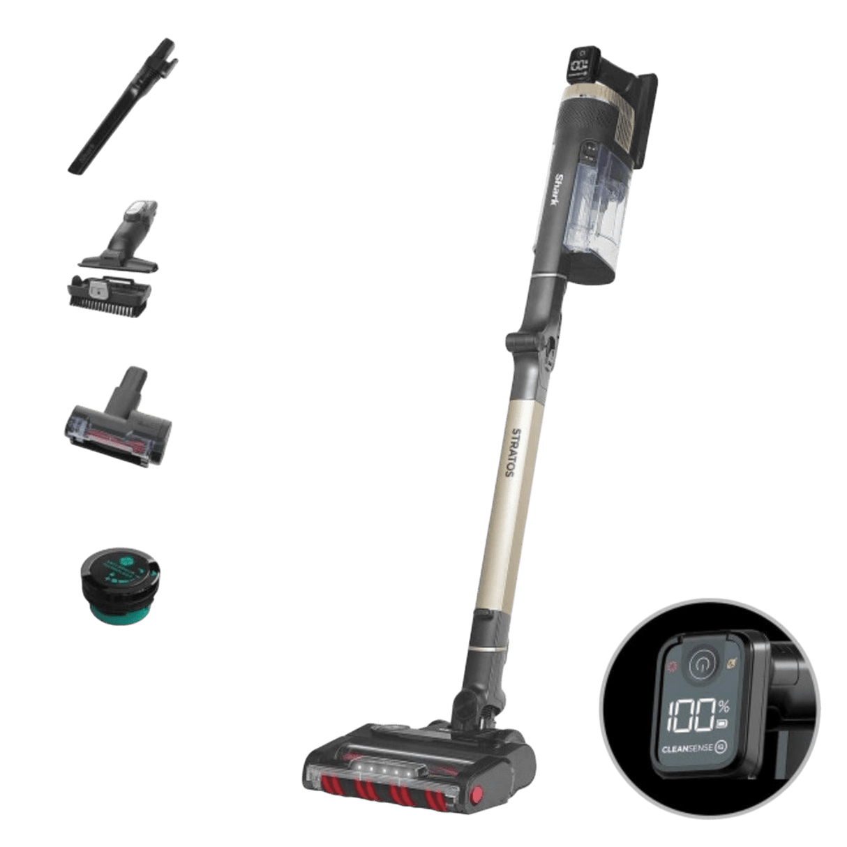 Shark Stratos Anti Hair Wrap Plus Pet Pro Cordless Vacuum Stick Vac | IZ400UKT - VACUUM CLEANER NOT ROBOT - Beattys of Loughrea