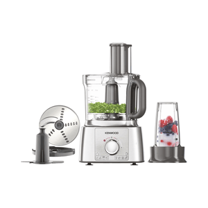 Kenwood MultiPro Express Food Processor - Satin Silver | FDP65.180SI - FOOD PROCESSORS - Beattys of Loughrea