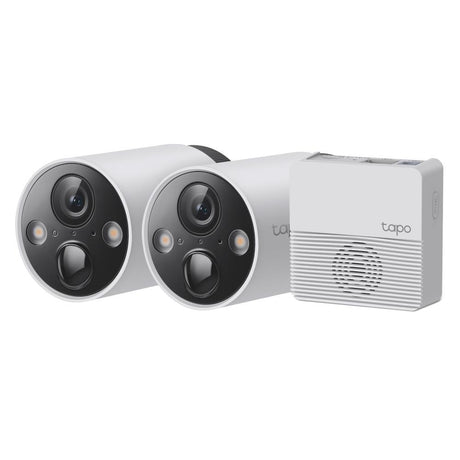 TP-Link Tapo Smart Wire-Free Indoor & Outdoor Security Camera System - White - SECURITY CAMERA/ PRODUCTS - Beattys of Loughrea