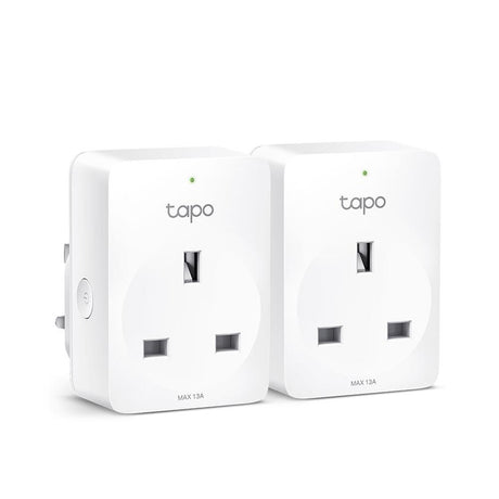 TP-Link Tapo Mini Smart Wi-Fi Socket Plug With Energy Monitoring 2pk - E/SAV MONITORS/PLUGS - Beattys of Loughrea