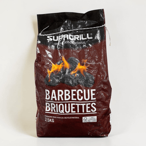 Supagrill Barbecue Briquettes 2.5kg - BBQ FUEL BBQ TOOLS, ACCESSORIES , TENT PEGS - Beattys of Loughrea