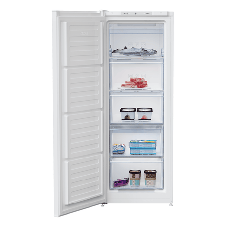 Beko Freestanding Tall Frost Free Freezer with Freezer Guard White - FREEZER LGE LARDER/ CHEST >300L - Beattys of Loughrea