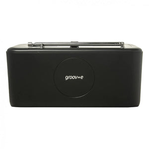 Groove Zeus DAB & FM Clock Radio with Wireless Charging & Bluetooth