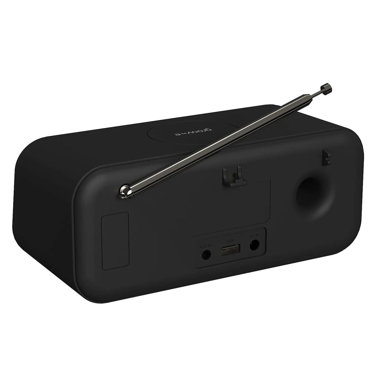 Groove Zeus DAB & FM Clock Radio with Wireless Charging & Bluetooth