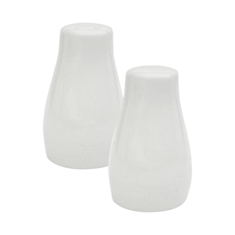Solar White Salt & Pepper Set - GENERAL LOOSE WARE - Beattys of Loughrea