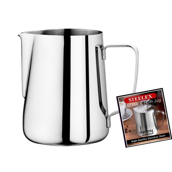 Steelex 20oz Stainless Steel Milk Jug - JUGS - Beattys of Loughrea