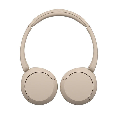 SONY WH - CH520C Wireless Bluetooth Headphones Cream - HEADPHONES / EARPHONES/ MICROPHONE - Beattys of Loughrea