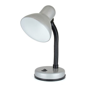 Lloytron Homelife Classic Flexi Desk Lamp - Strato Silver