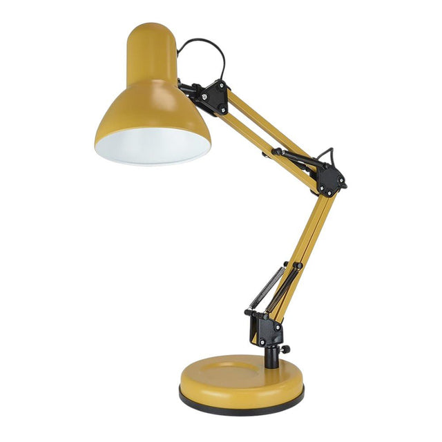 Homelife Swing Poise Desk Lamp - English Mustard - DESK/READING LAMPS - Beattys of Loughrea