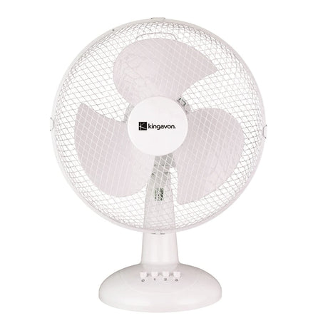 Kingavon 12 Inch Desk Cooling Fan - FANS - Beattys of Loughrea