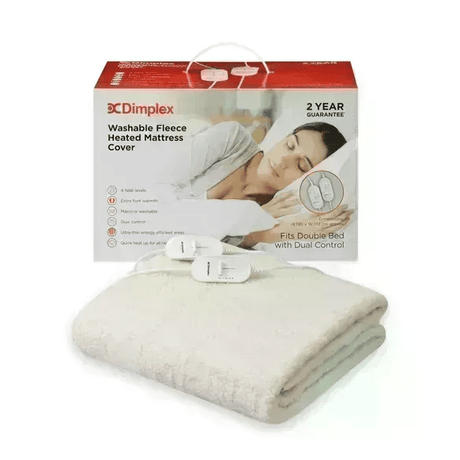 Dimplex Double Washable Heated Underblanket | DUB1002 - Beattys of Loughrea | www.beattys.ie