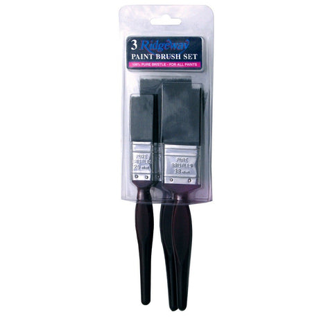 Fleetwood Ridgeway 3 Pack Brush Set - PAINT BRUSHES - Beattys of Loughrea