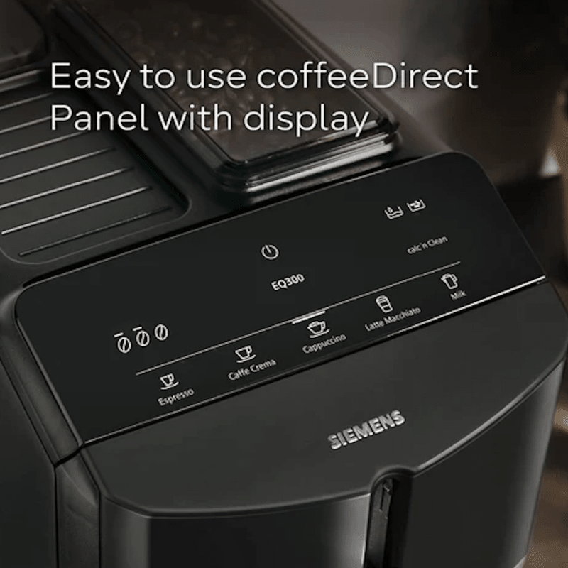 Siemens EQ300 Fully Automatic Coffee Machine TF301G19 - COFFEE MAKERS / ACCESSORIES - Beattys of Loughrea