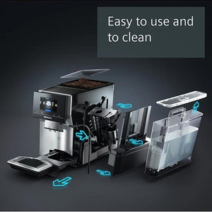 Siemens EQ700 Smart Bean To Cup Coffee Machine Graphite Grey - COFFEE MAKERS / ACCESSORIES - Beattys of Loughrea