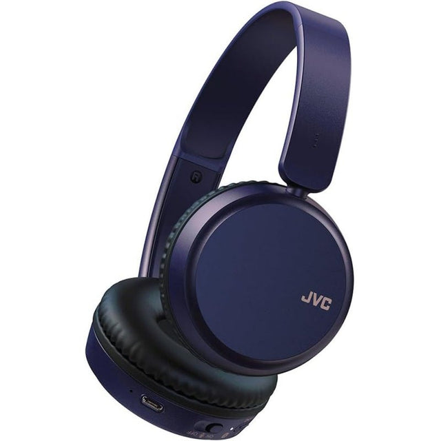 JVC HA-S36-W Deep Bass Wireless On-Ear Headphones - Blue - HEADPHONES / EARPHONES/ MICROPHONE - Beattys of Loughrea