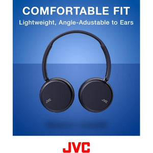 JVC HA-S36-W Deep Bass Wireless On-Ear Headphones - Blue - HEADPHONES / EARPHONES/ MICROPHONE - Beattys of Loughrea