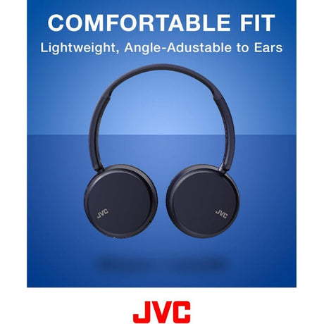 JVC HA-S36-W Deep Bass Wireless On-Ear Headphones - Blue - HEADPHONES / EARPHONES/ MICROPHONE - Beattys of Loughrea