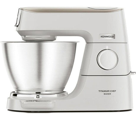 Kenwood Chef KVC65.001WH 1200W stand mixer with 5L bowl and weighing - FOOD PROCESSORS - Beattys of Loughrea