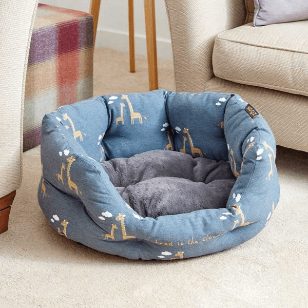 Medium Head In The Clouds Oval Pet Bed - PET SLEEPING BASKET, BEDS - Beattys of Loughrea
