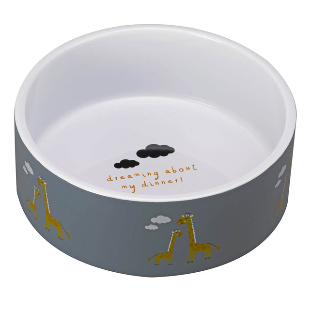 Head in the Clouds 20cm Ceramic Bowl - PET FEEDING BOWL, LITTER TRAY - Beattys of Loughrea