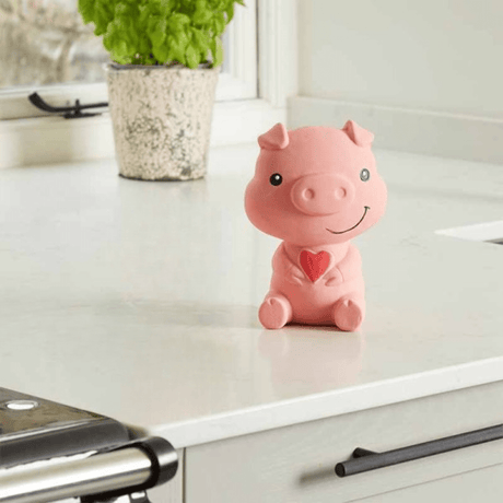 Latex Squeaky Piggie Dog Toy - PET TOYS BOOKS - Beattys of Loughrea