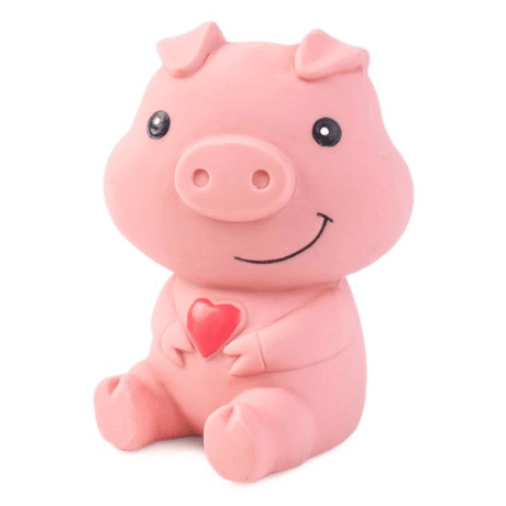 Latex Squeaky Piggie Pet Toy - Large - PET TOYS BOOKS - Beattys of Loughrea