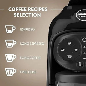 Lavazza Desea Pod Coffee Machine Black Ink 18000389 - COFFEE MAKERS / ACCESSORIES - Beattys of Loughrea