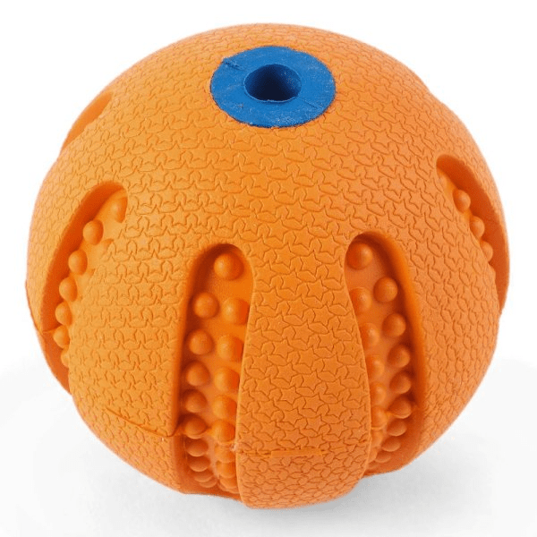 6cm Rubber Squeak Ball - PET TOYS BOOKS - Beattys of Loughrea