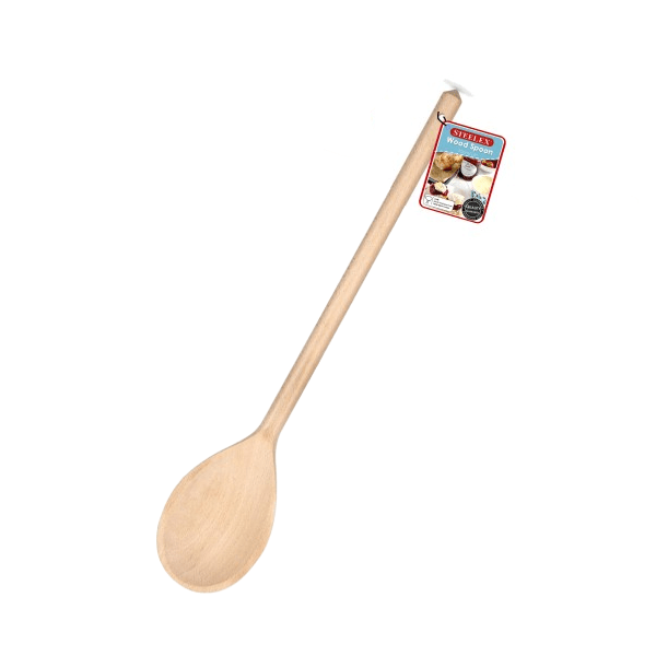 Steelex Wooden Spoon 14" - KITCHEN HAND TOOLS - Beattys of Loughrea