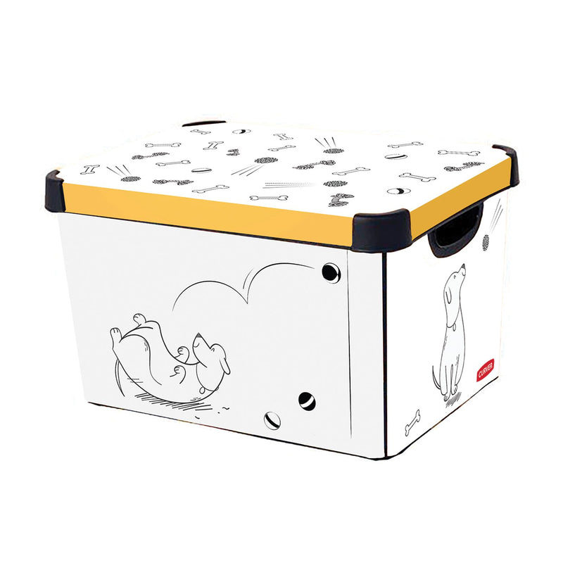 Curver Pets at Home 22L Deco Storage Box - CLEANING PVC BASIN/LAUNDRY/DRAINERS - Beattys of Loughrea