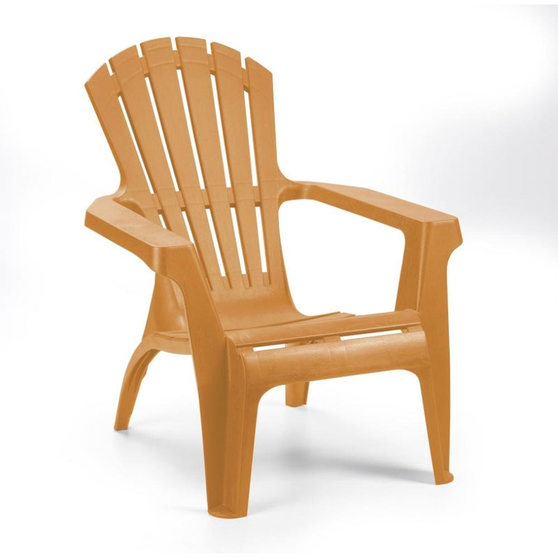 Dolomiti Garden Chair - Ochre - SINGLE GARDEN BENCH/ CHAIR - Beattys of Loughrea