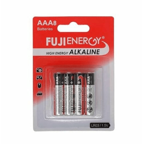 FujiEnergy 1.5V AAA High Energy Alkaline Batteries 8pk - BATTERIES - Beattys of Loughrea