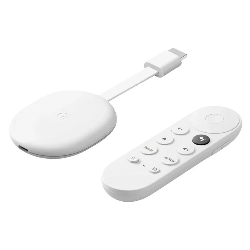 Google Chromecast Hd With Google Tv White GA03131-GB - SATELLITE & KITS - Beattys of Loughrea