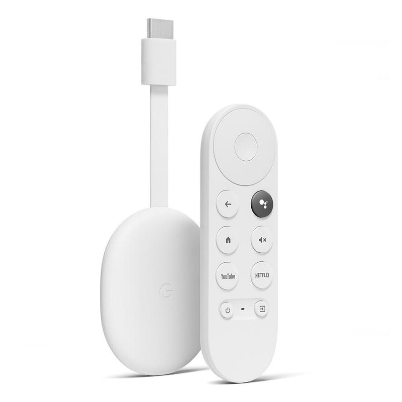 Google Chromecast Hd With Google Tv White GA03131-GB - SATELLITE & KITS - Beattys of Loughrea
