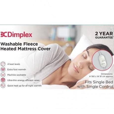 Dimplex Single Fleece Mattress Cover DMC3001 - ELEC BLANKET UNDER - Beattys of Loughrea