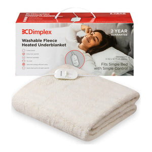 Dimplex DFB2001 Single Washable Fleece Heated Underblanket - ELEC BLANKET UNDER - Beattys of Loughrea