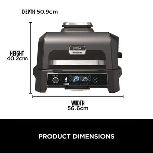 Ninja Woodfire Pro XL Electric BBQ Grill & Smoker OG850UK