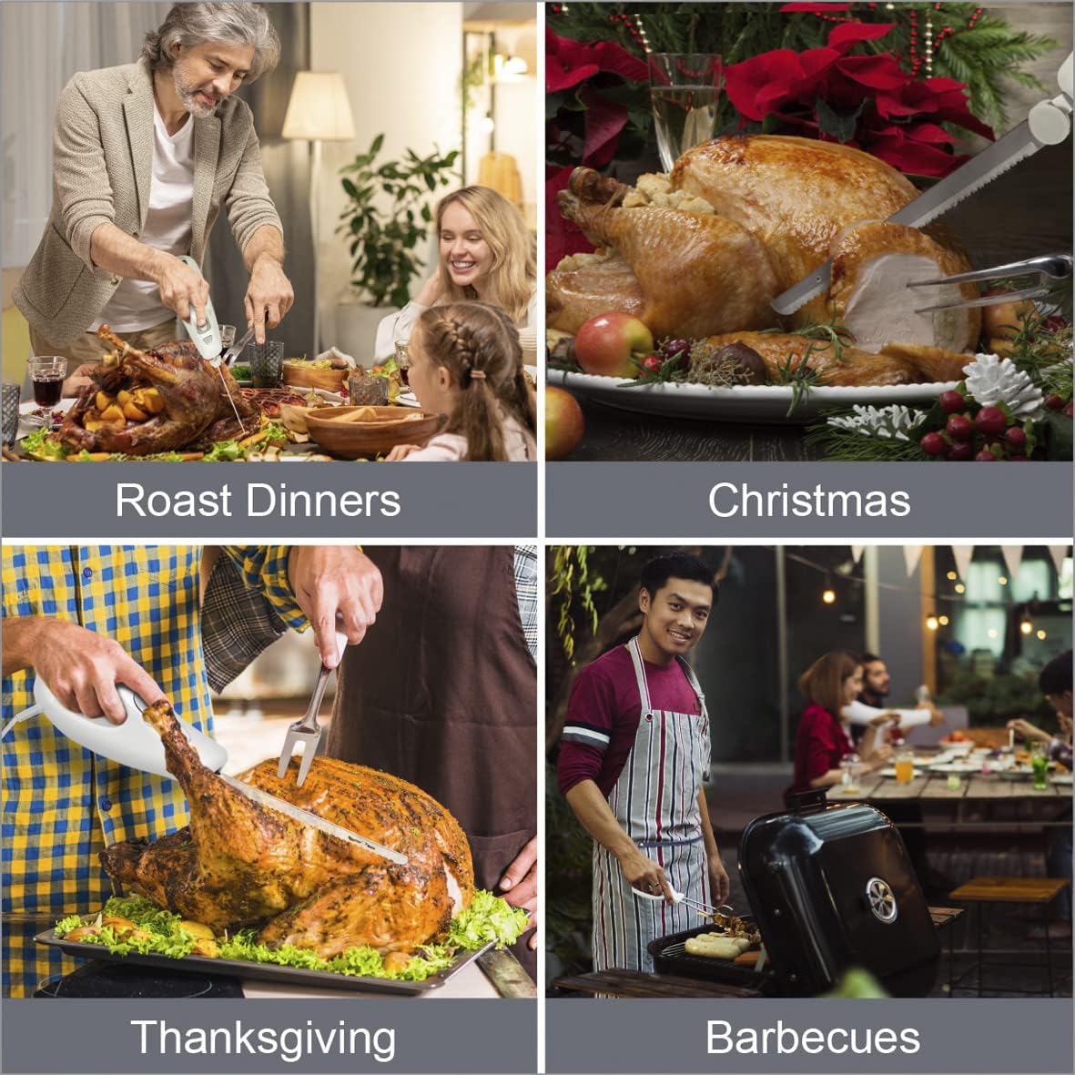 Quest Electric Knife White - ELECTRIC KNIFE - Beattys of Loughrea