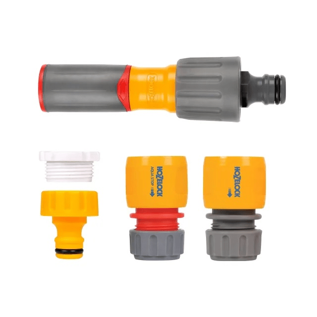 Hozelock 3 in 1 Grab Bag - Nozzle & Connector Set - HOSE ACCESSORIES - Beattys of Loughrea