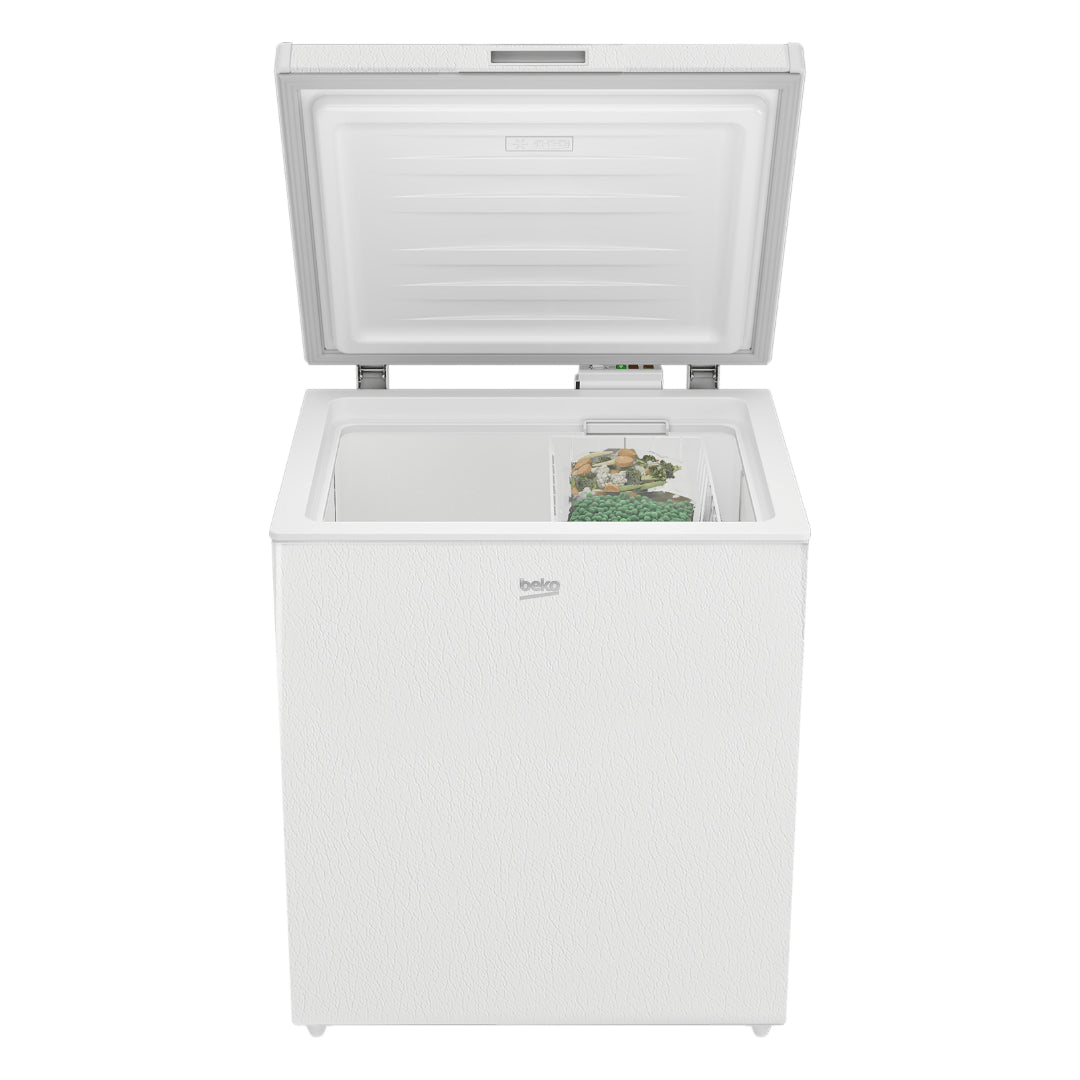 Beko 205 Litre Chest Freezer - White | CF47591W - FREEZER MED LARDER/ CHEST 150 - 299L - Beattys of Loughrea