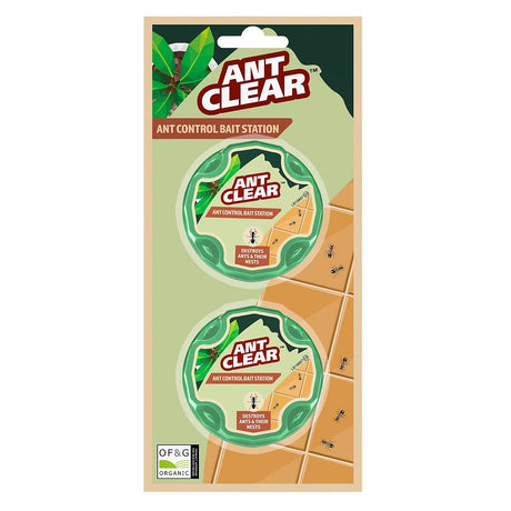 Ant Clear Ant Control Bait Station - Pack of 2 - INSECTICIDE/SMOKE CANE - Beattys of Loughrea