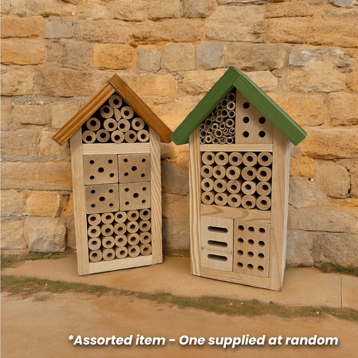 Decoris Small Insect House Assorted 25cm - One Supplied* - BIRD HOUSE/ FEEDERS - Beattys of Loughrea