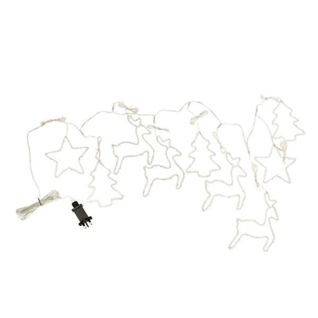 327 LEDs Festive Curtain Lights - Cool White - XMAS LIGHTS LED - Beattys of Loughrea