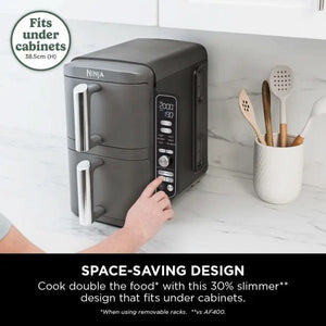 Ninja Double Stack XL 9.5L Air Fryer SL400UK - DEEP FAT FRYERS/ AIR FRYER - Beattys of Loughrea